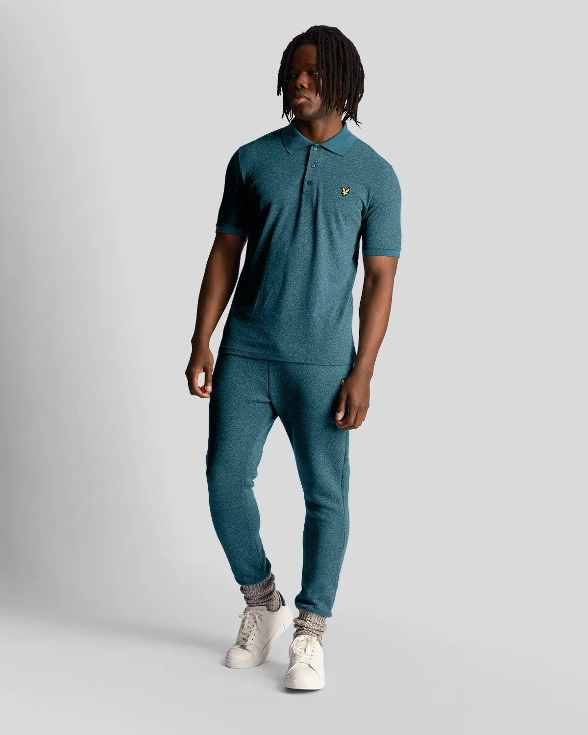 Marl Polo Shirt sold by Lyle & Scott product image thumbnail 2