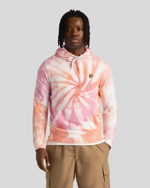 Tie Dye Pullover Hoodie sold by Lyle & Scott