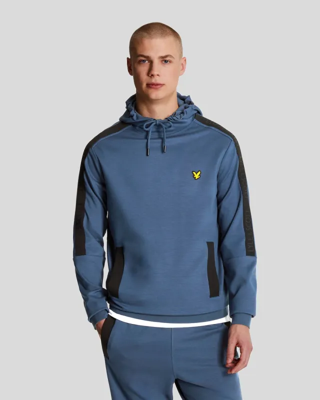 Sports Pocket Branded Hoodie made by Lyle & Scott