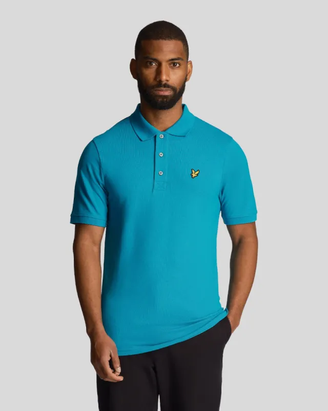 Plain Polo Shirt sold by Lyle & Scott