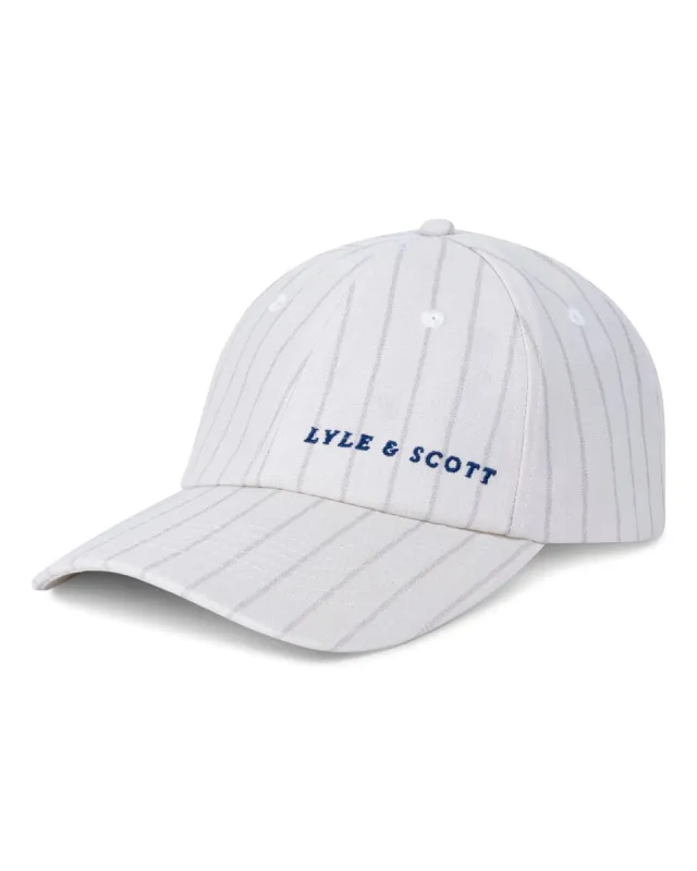 Pinstripe Baseball Cap sold by Lyle & Scott