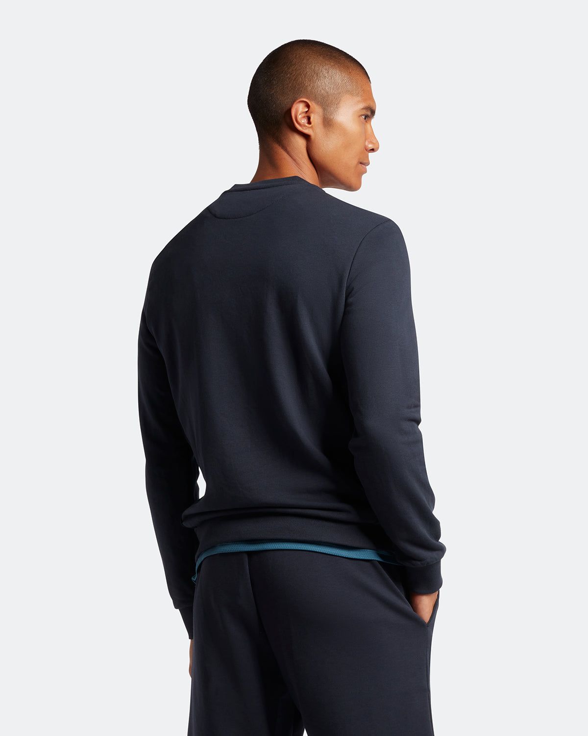 Sports Crew Neck Jumper with Contrast Piping sold by Lyle & Scott product image thumbnail 3