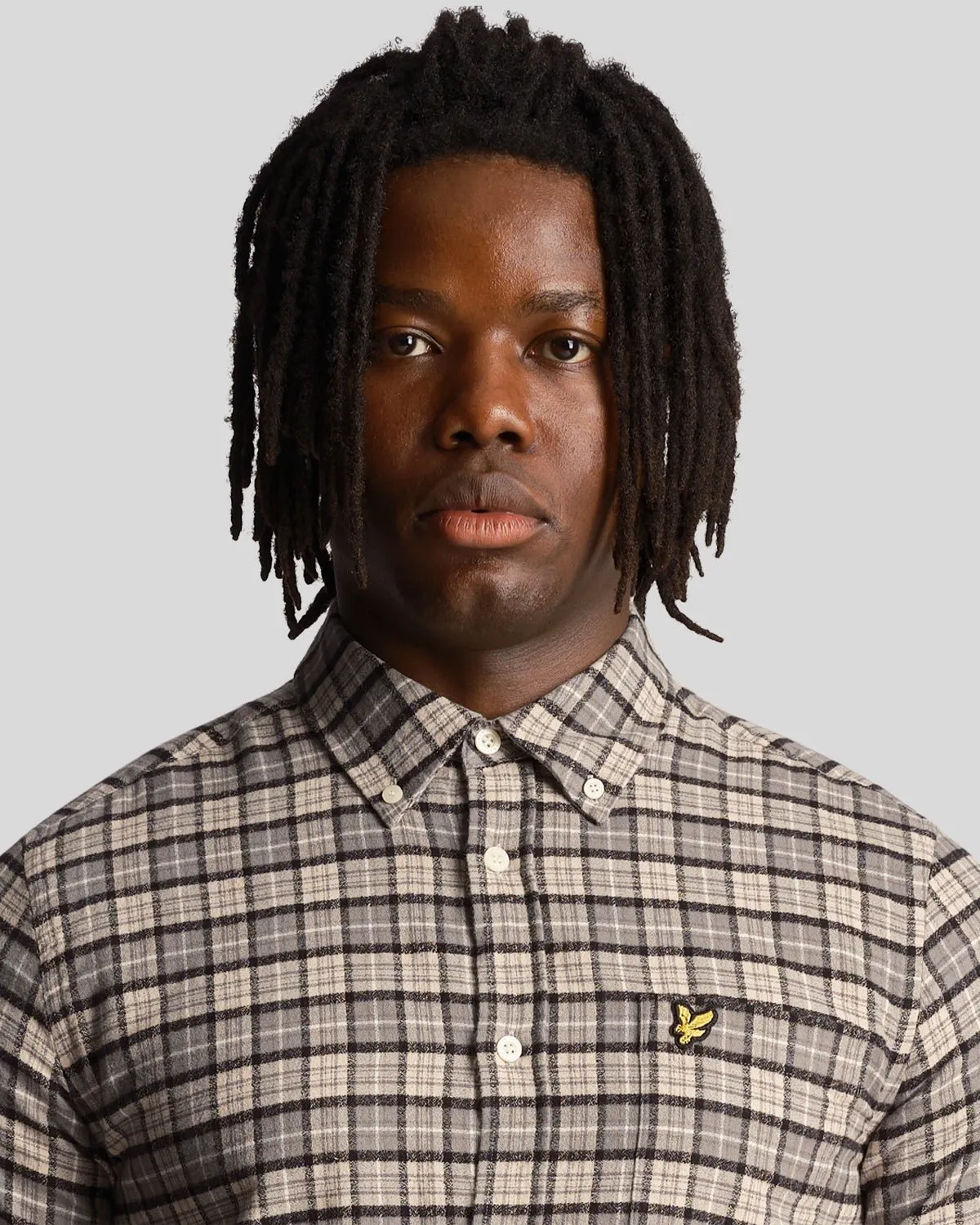 Check Flannel Shirt sold by Lyle & Scott product image thumbnail 4