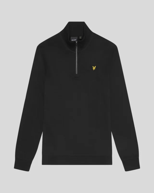 Cotton Loopback 1/4 Zip Sweatshirt sold by Lyle & Scott