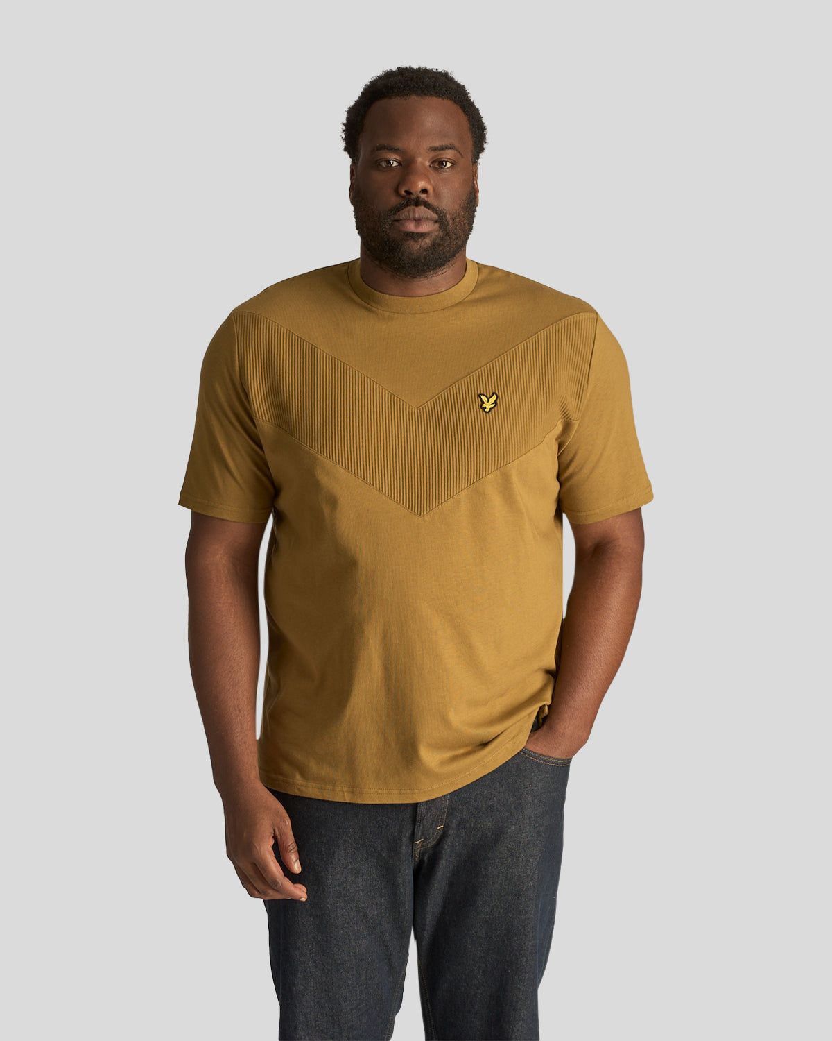 Chevron T-Shirt Plus sold by Lyle & Scott