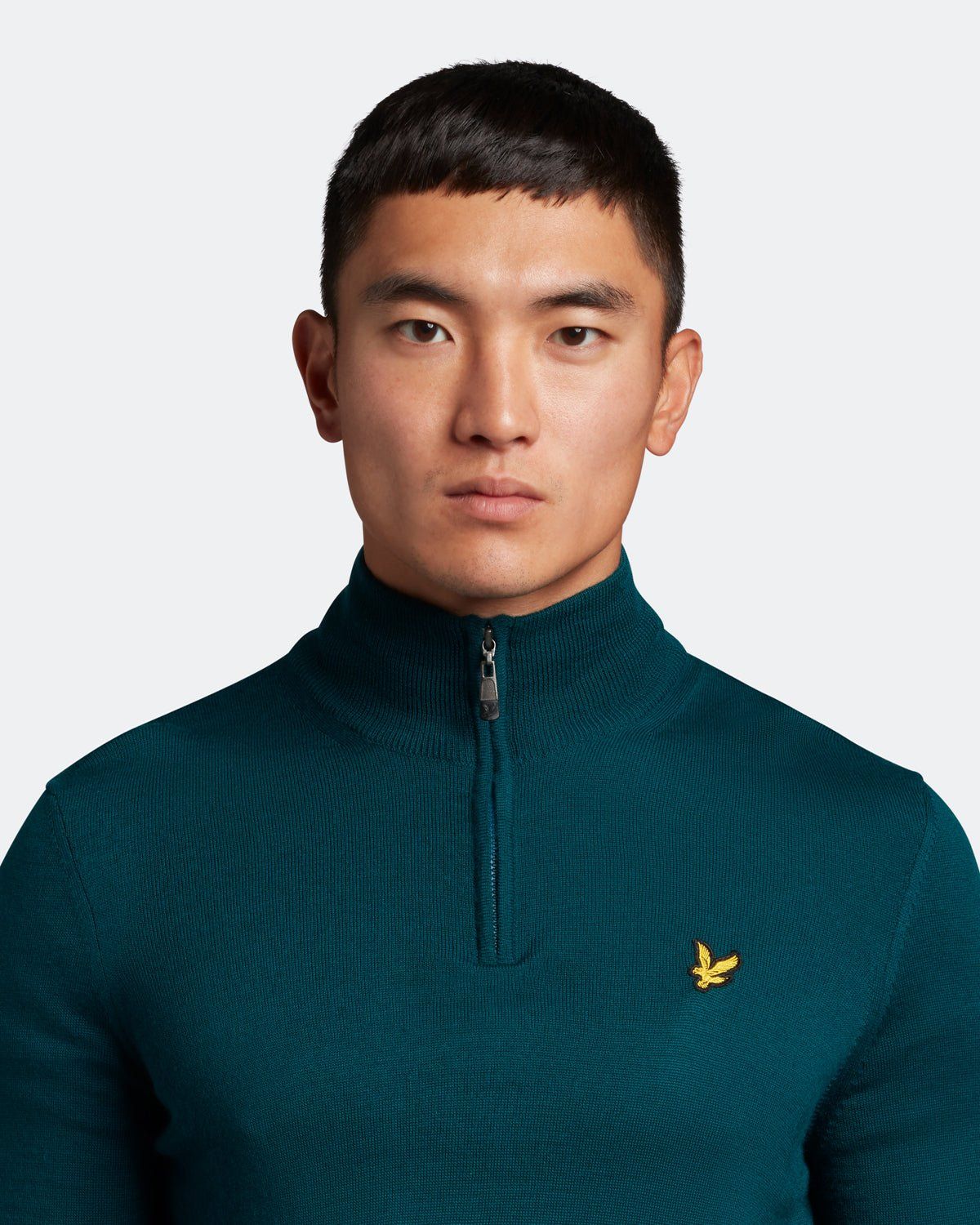 Golf Core 1/4 Zip Merino Jumper sold by Lyle & Scott product image thumbnail 4