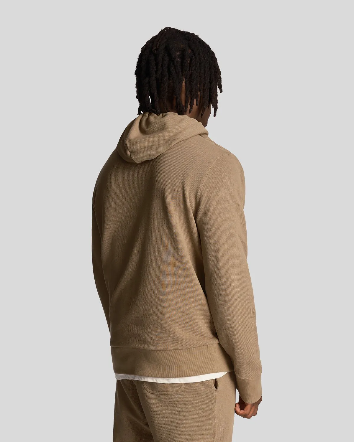 Loopback Utility Hoodie sold by Lyle & Scott product image thumbnail 3
