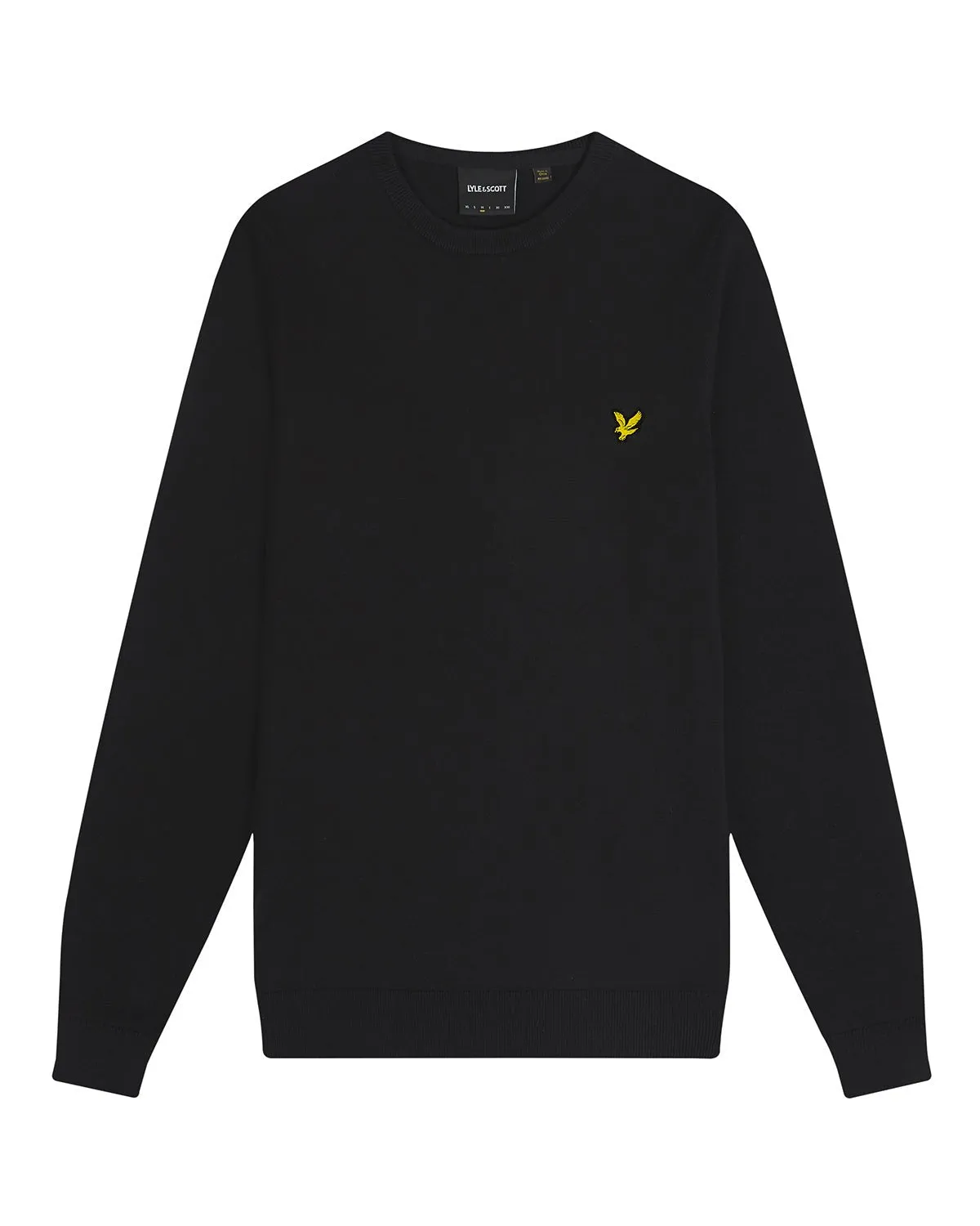 Cotton Crew Neck Jumper sold by Lyle & Scott product image thumbnail 5