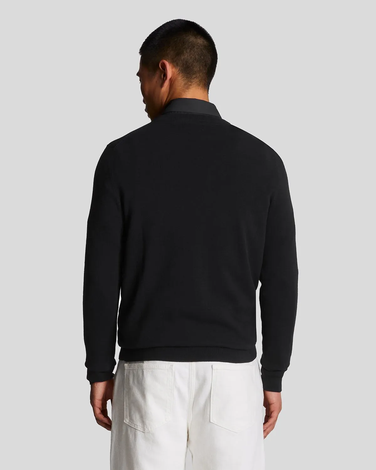 Cotton Crew Neck Jumper sold by Lyle & Scott product image thumbnail 3