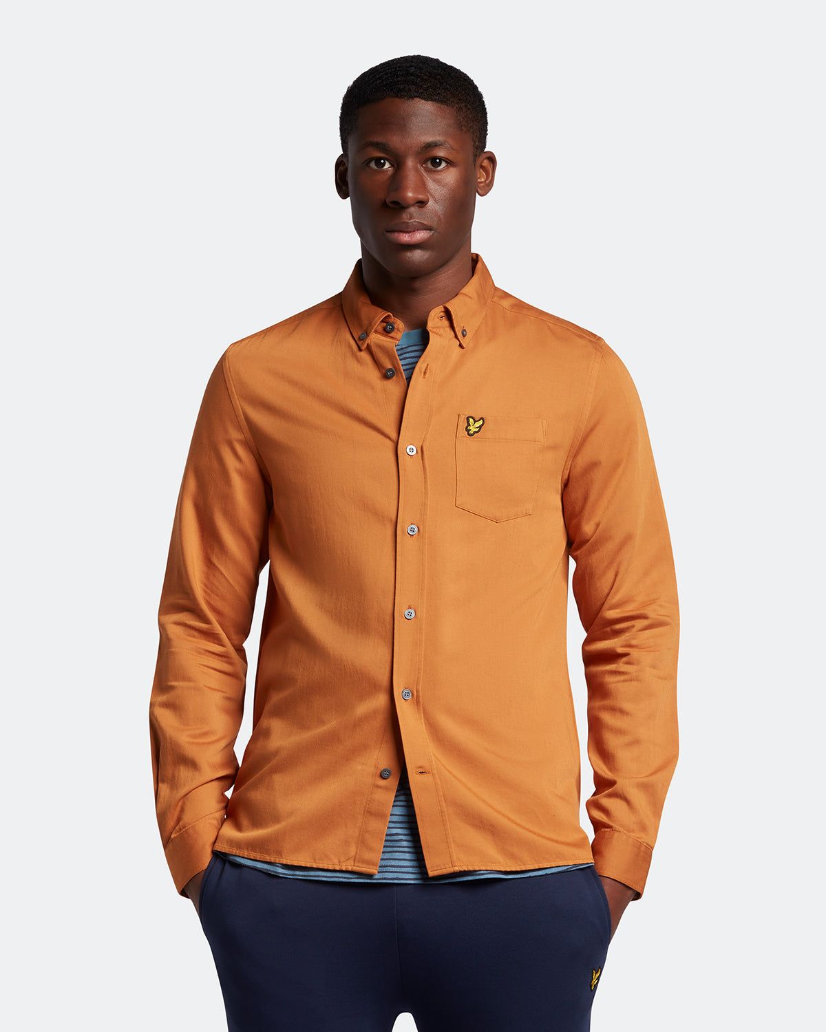 Washed Shirt sold by Lyle & Scott