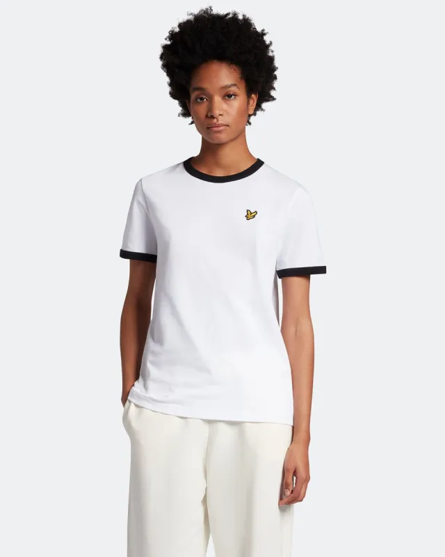 Womens Ringer T-shirt sold by Lyle & Scott