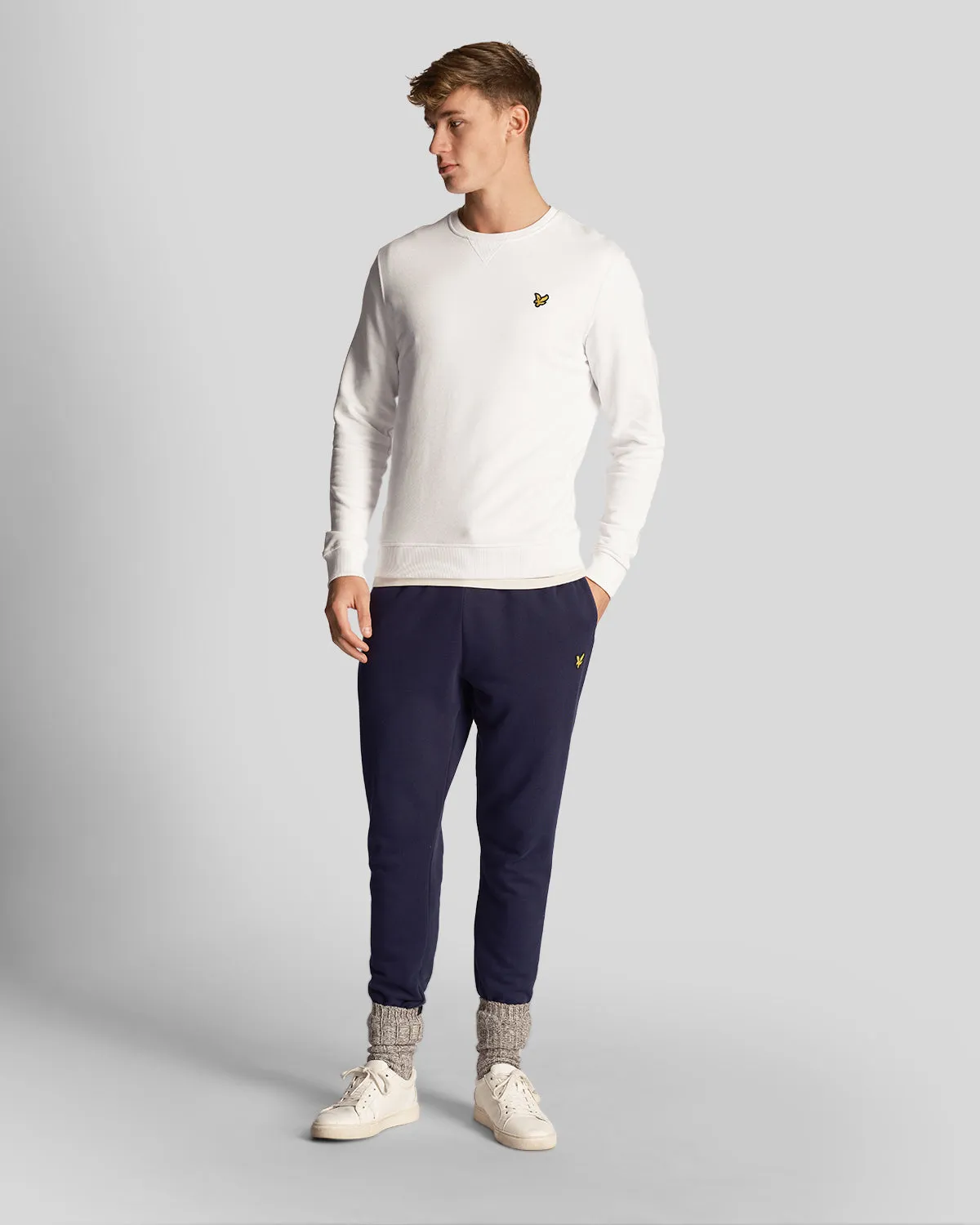 Cotton Crew Neck Sweatshirt sold by Lyle & Scott product image thumbnail 2