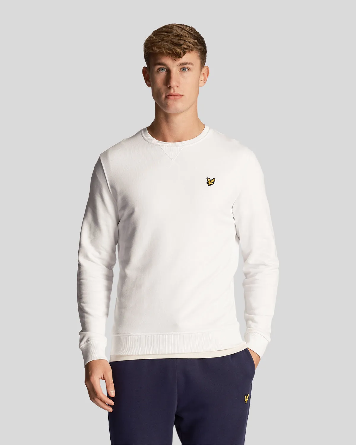 Cotton Crew Neck Sweatshirt sold by Lyle & Scott