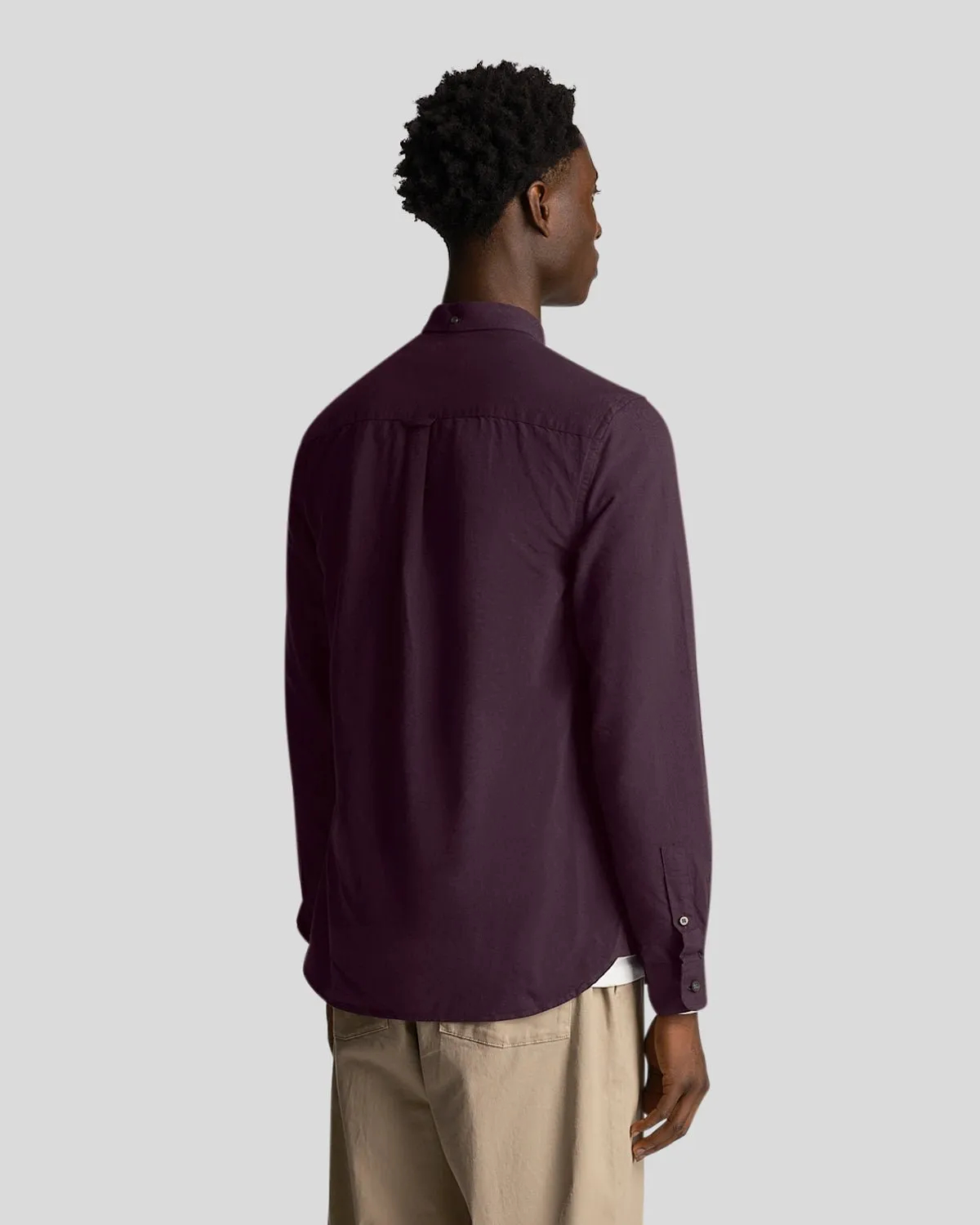 Light Weight Oxford Shirt sold by Lyle & Scott product image thumbnail 3