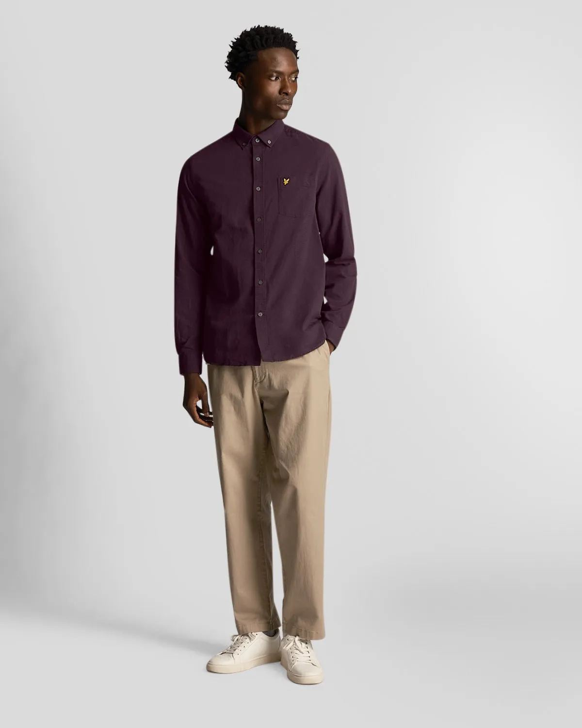 Light Weight Oxford Shirt sold by Lyle & Scott product image thumbnail 2