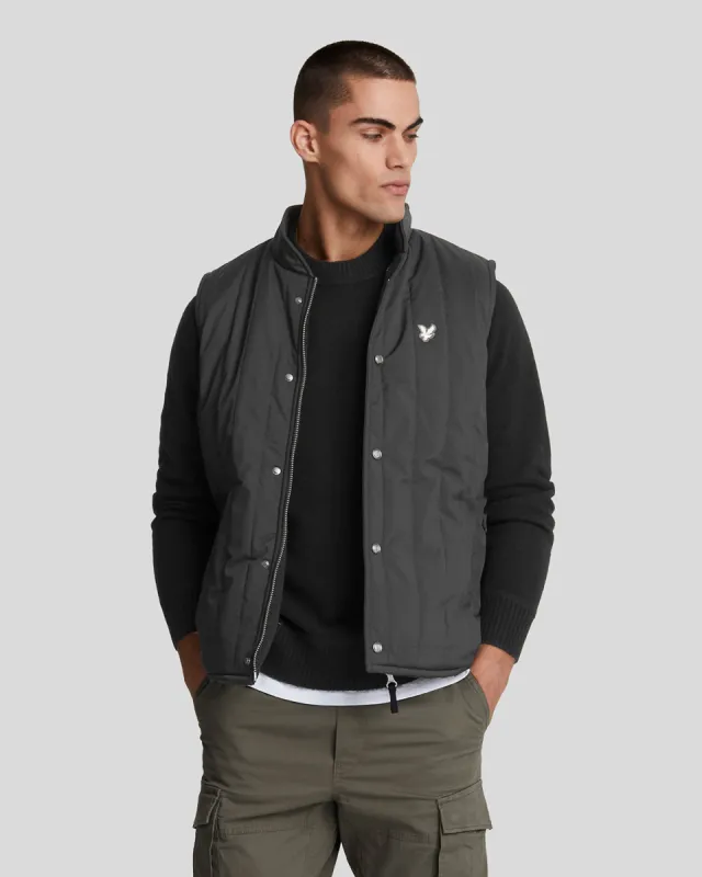 Reversible Quilted Gilet sold by Lyle & Scott