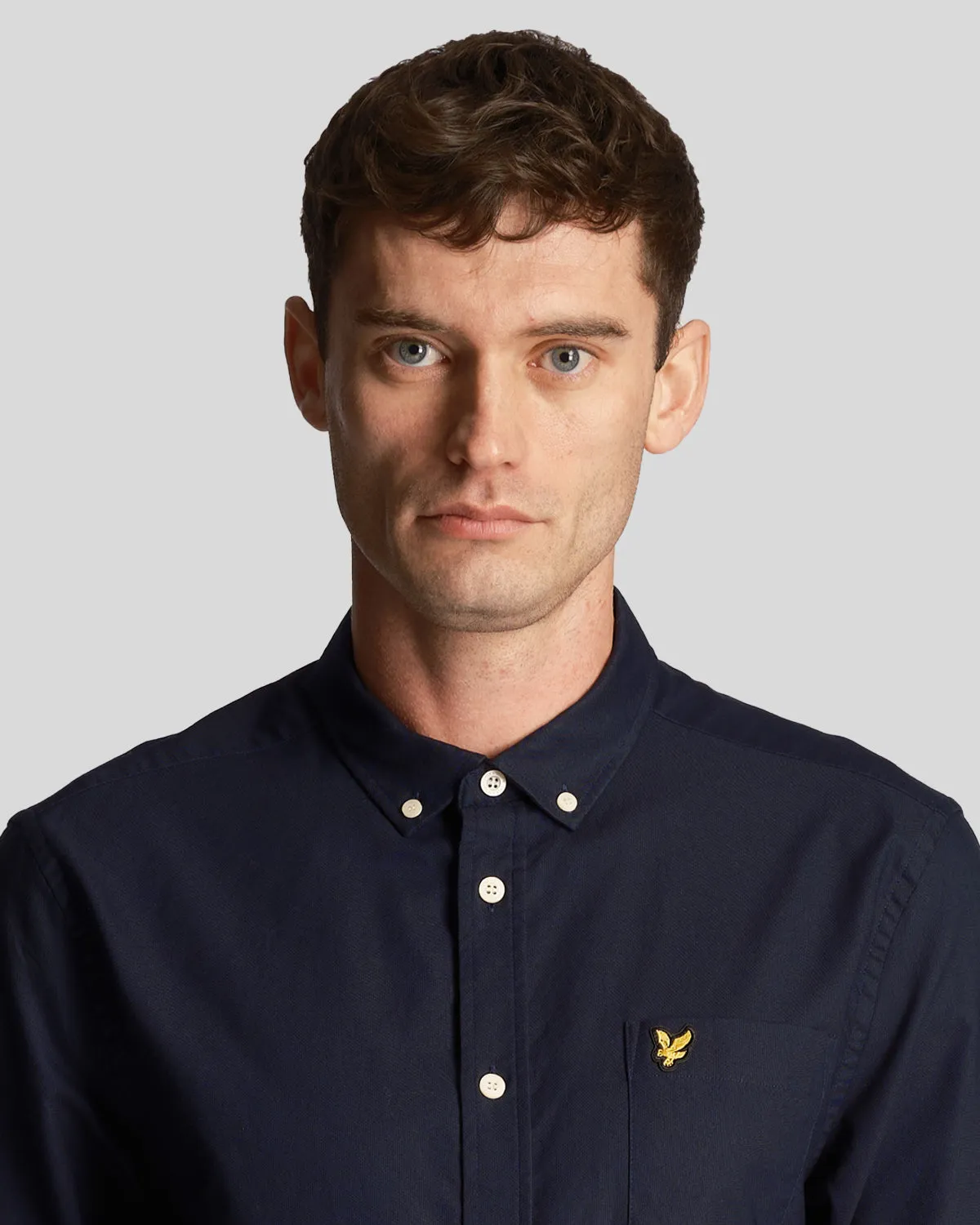 Light Weight Oxford Shirt sold by Lyle & Scott product image thumbnail 4