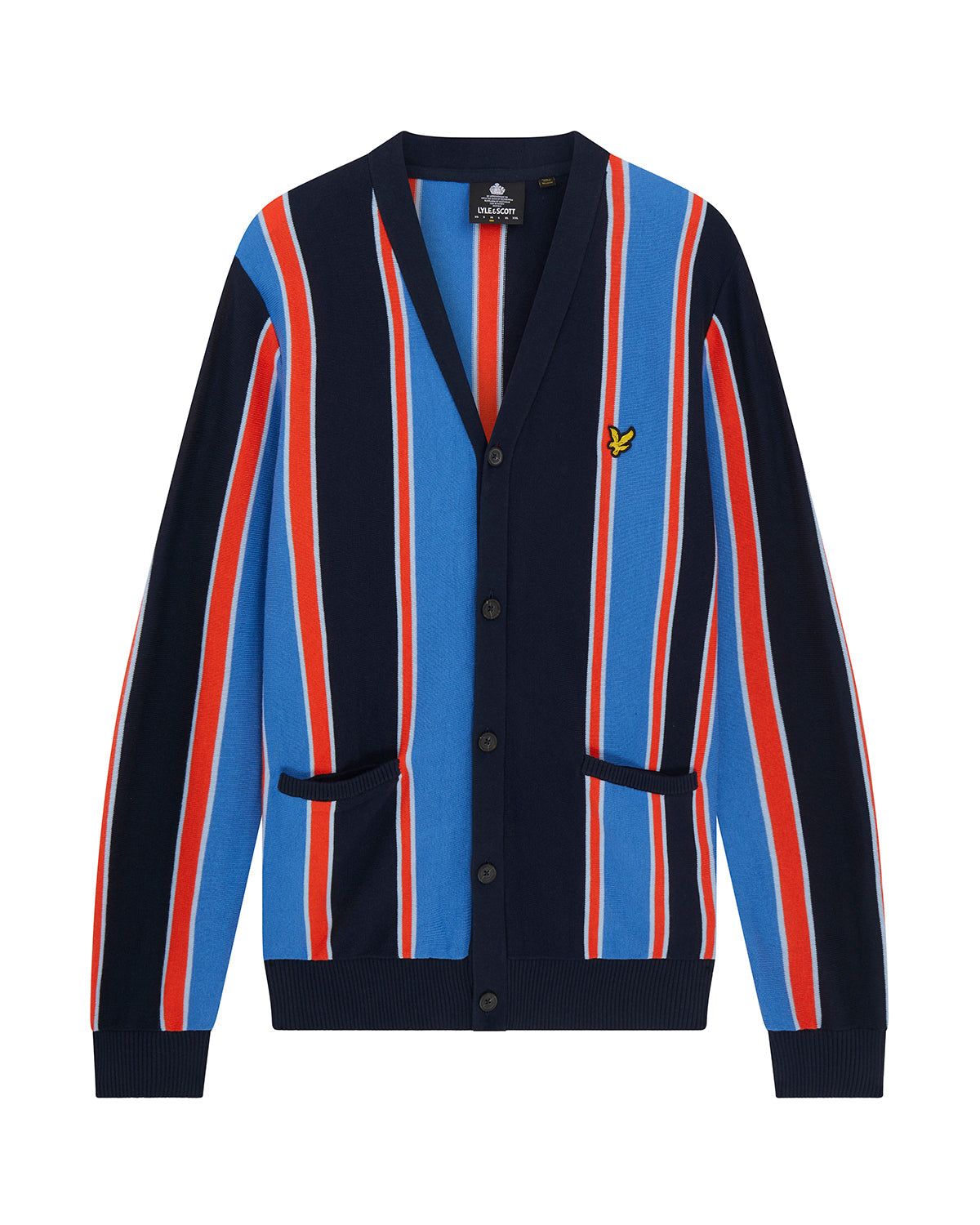 Vertical Stripe Cardigan sold by Lyle & Scott product image thumbnail 5