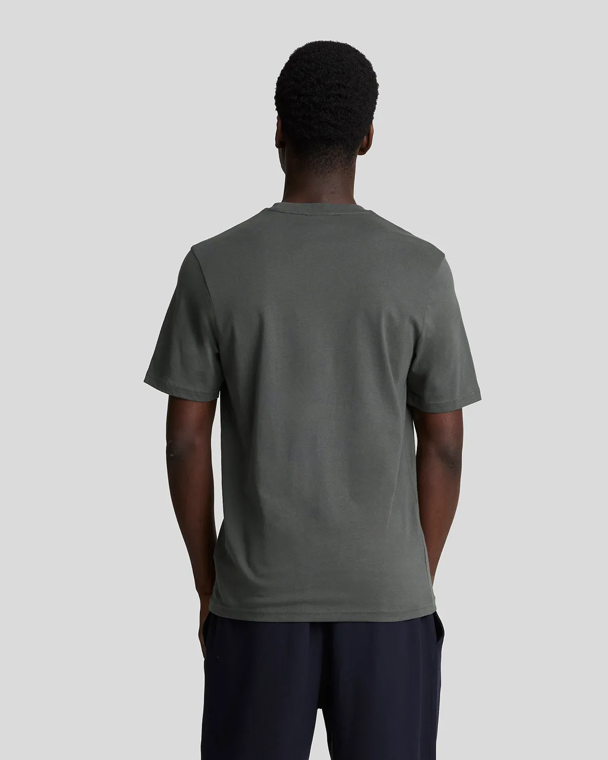 Cotton Crew Neck T-Shirt sold by Lyle & Scott product image thumbnail 3
