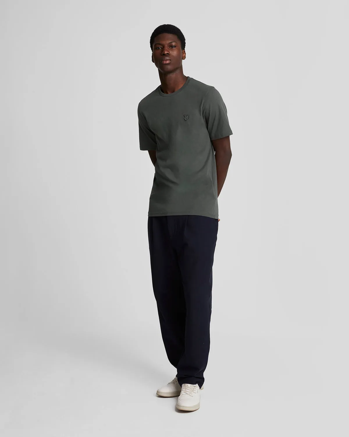 Cotton Crew Neck T-Shirt sold by Lyle & Scott product image thumbnail 2