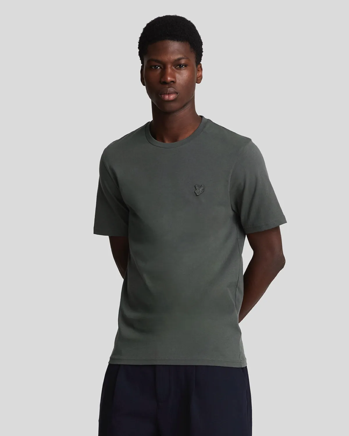 Cotton Crew Neck T-Shirt sold by Lyle & Scott