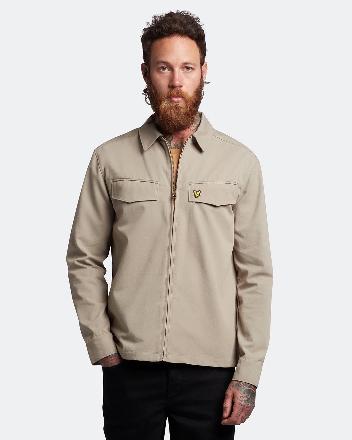 Nylon Pocket Overshirt sold by Lyle & Scott