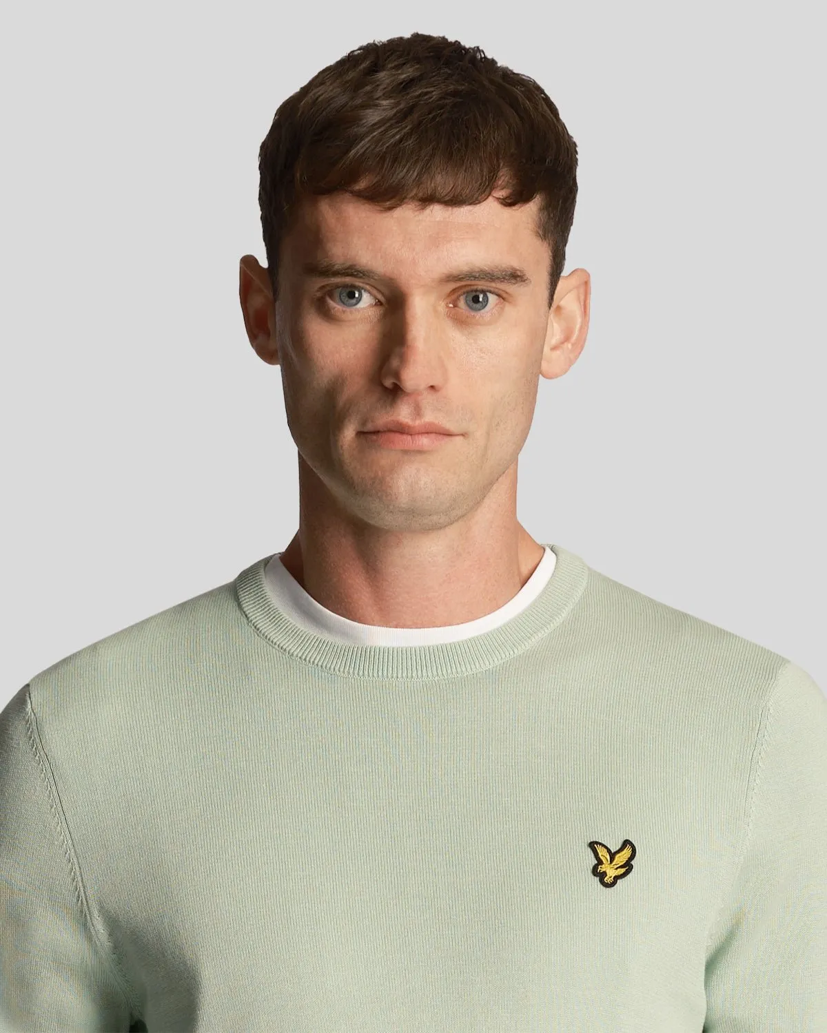 Cotton Crew Neck Jumper sold by Lyle & Scott product image thumbnail 4