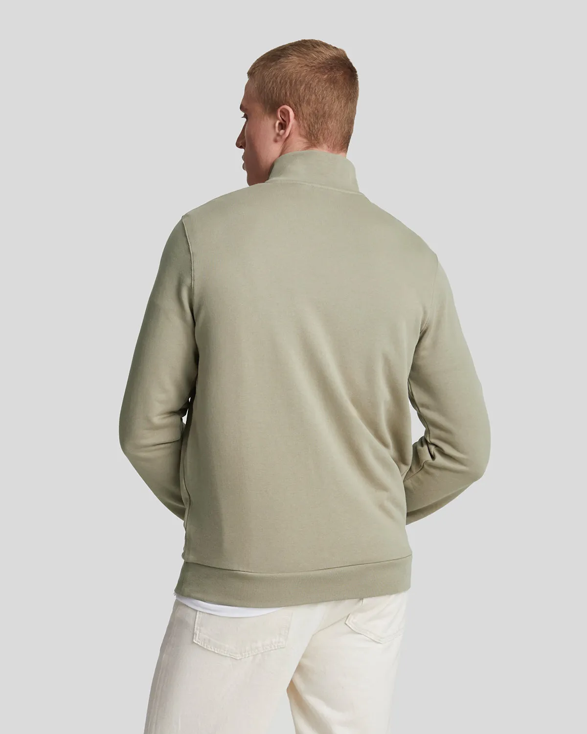 Loopback 1/4 Zip Sweatshirt sold by Lyle & Scott product image thumbnail 3