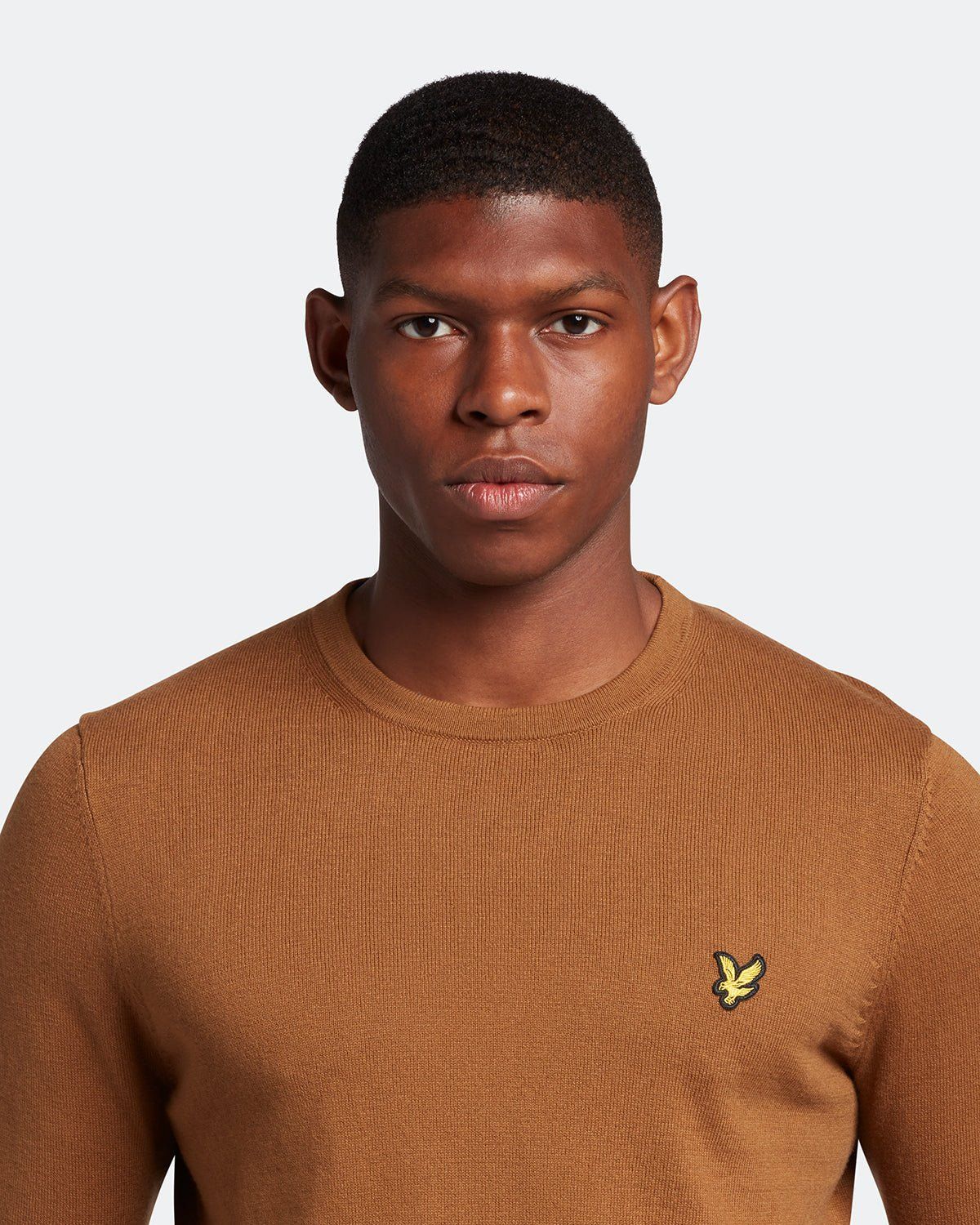 Cotton Merino Crew Neck Jumper sold by Lyle & Scott product image thumbnail 4