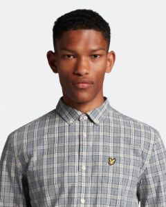 Check Poplin Shirt sold by Lyle & Scott
