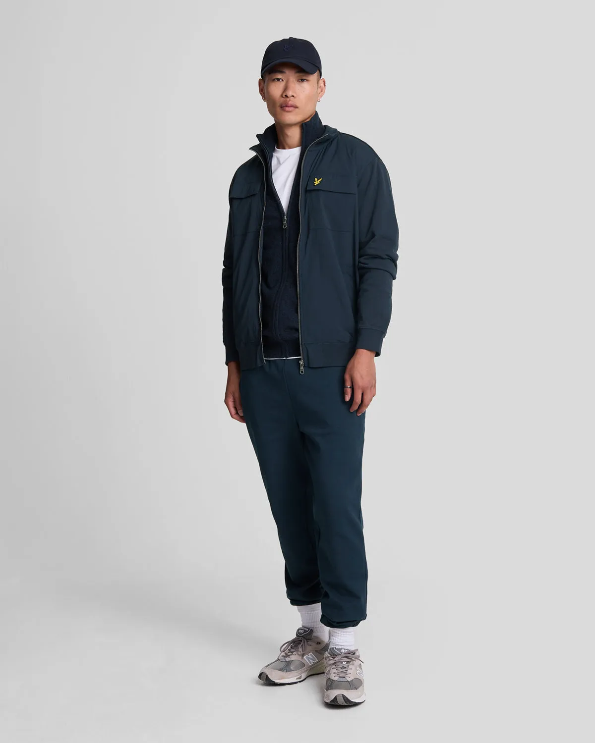 Hybrid Zip Track Jacket sold by Lyle & Scott product image thumbnail 2