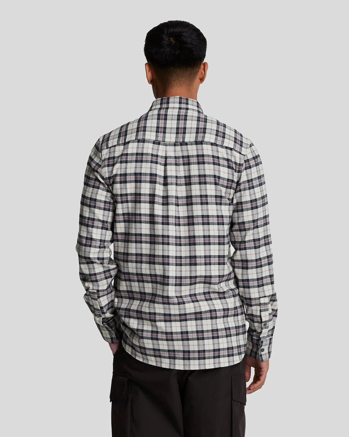 Check Flannel Shirt sold by Lyle & Scott product image thumbnail 3