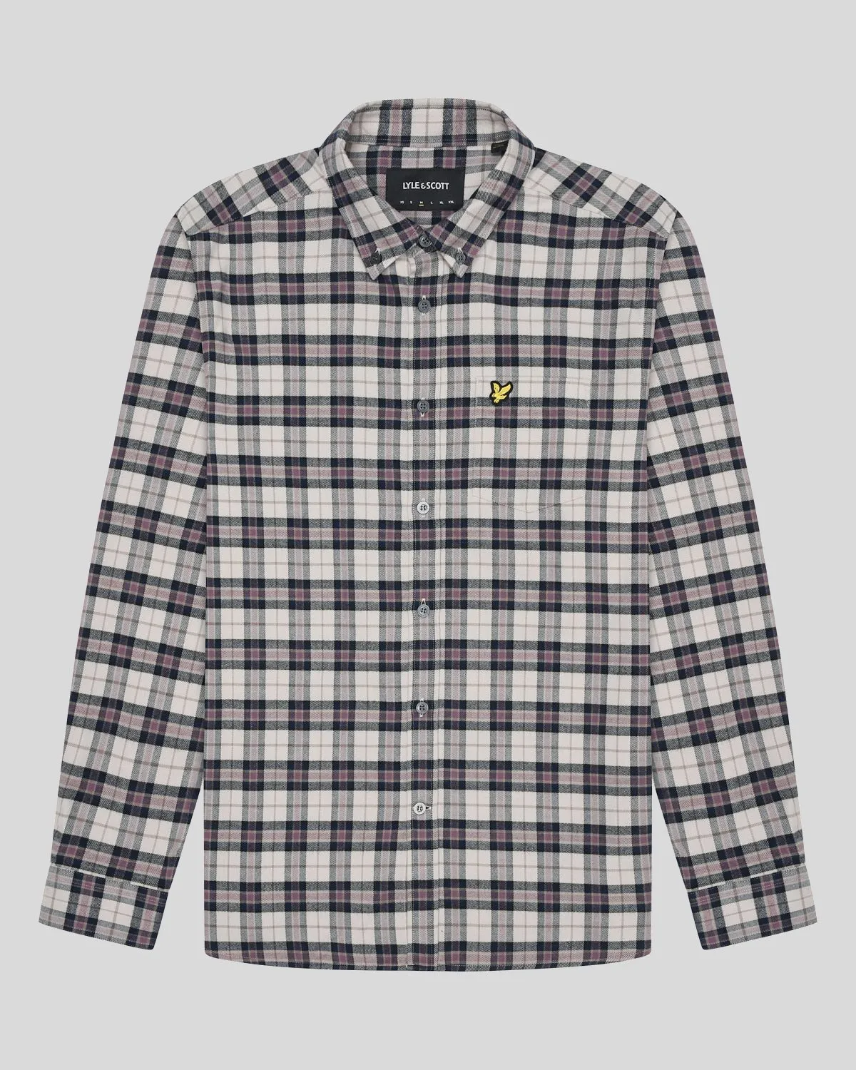 Check Flannel Shirt sold by Lyle & Scott product image thumbnail 5