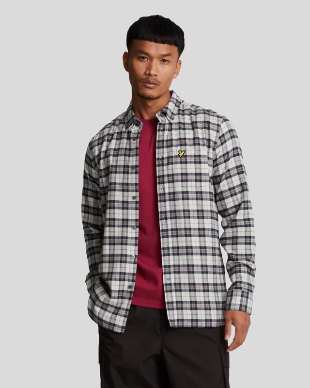 Check Flannel Shirt sold by Lyle & Scott