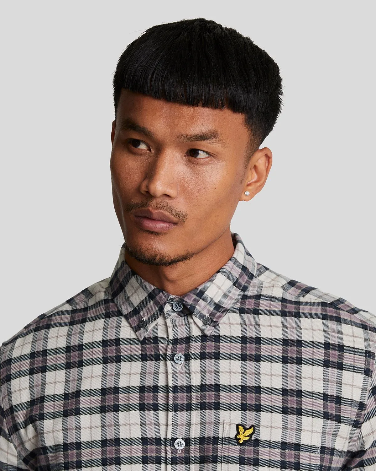 Check Flannel Shirt sold by Lyle & Scott product image thumbnail 4