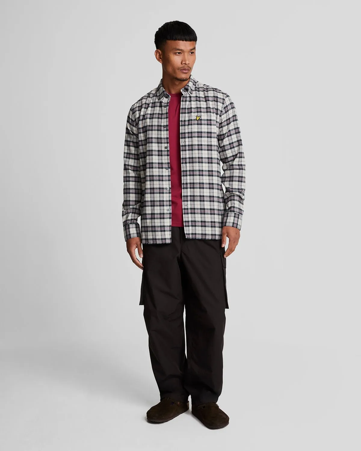 Check Flannel Shirt sold by Lyle & Scott product image thumbnail 2