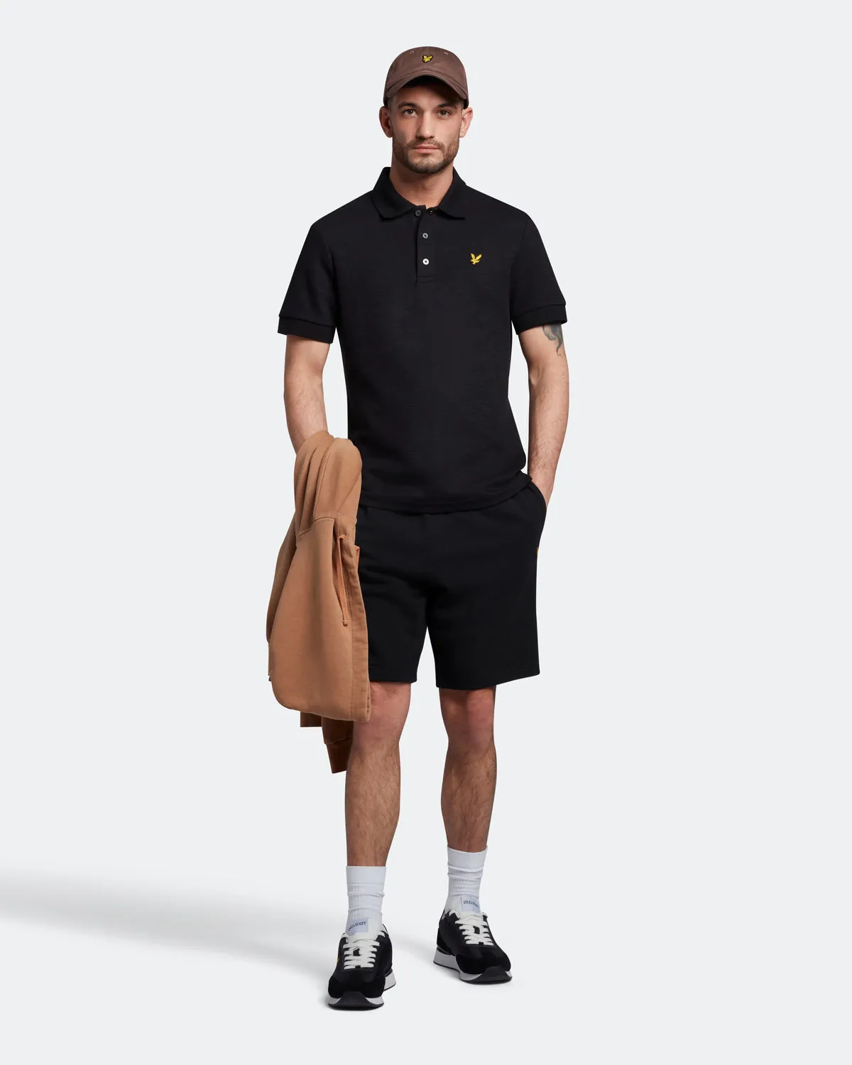 Cuffed Polo Shirt sold by Lyle & Scott product image thumbnail 2