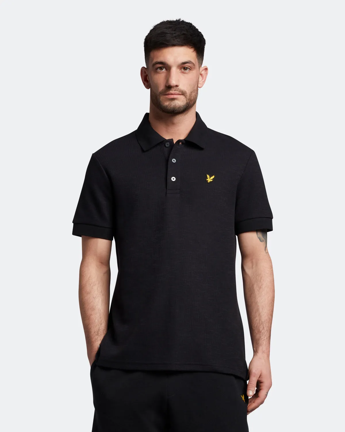 Cuffed Polo Shirt sold by Lyle & Scott