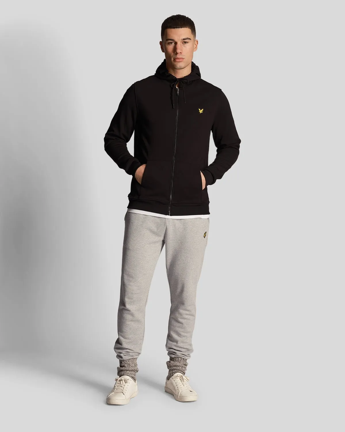 Sports Full Zip Fly Fleece Hoodie sold by Lyle & Scott product image thumbnail 2