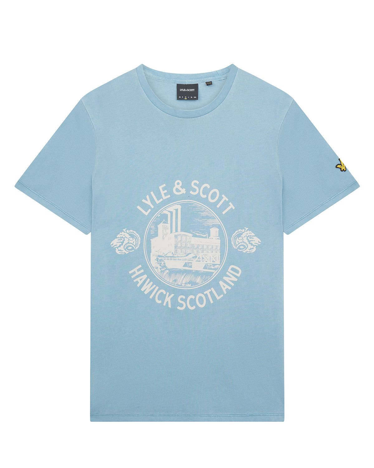 Hawick Print T-Shirt Plus sold by Lyle & Scott product image thumbnail 5