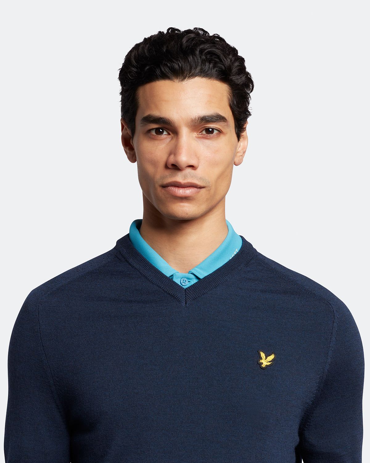 Merino V Neck Jumper sold by Lyle & Scott product image thumbnail 4
