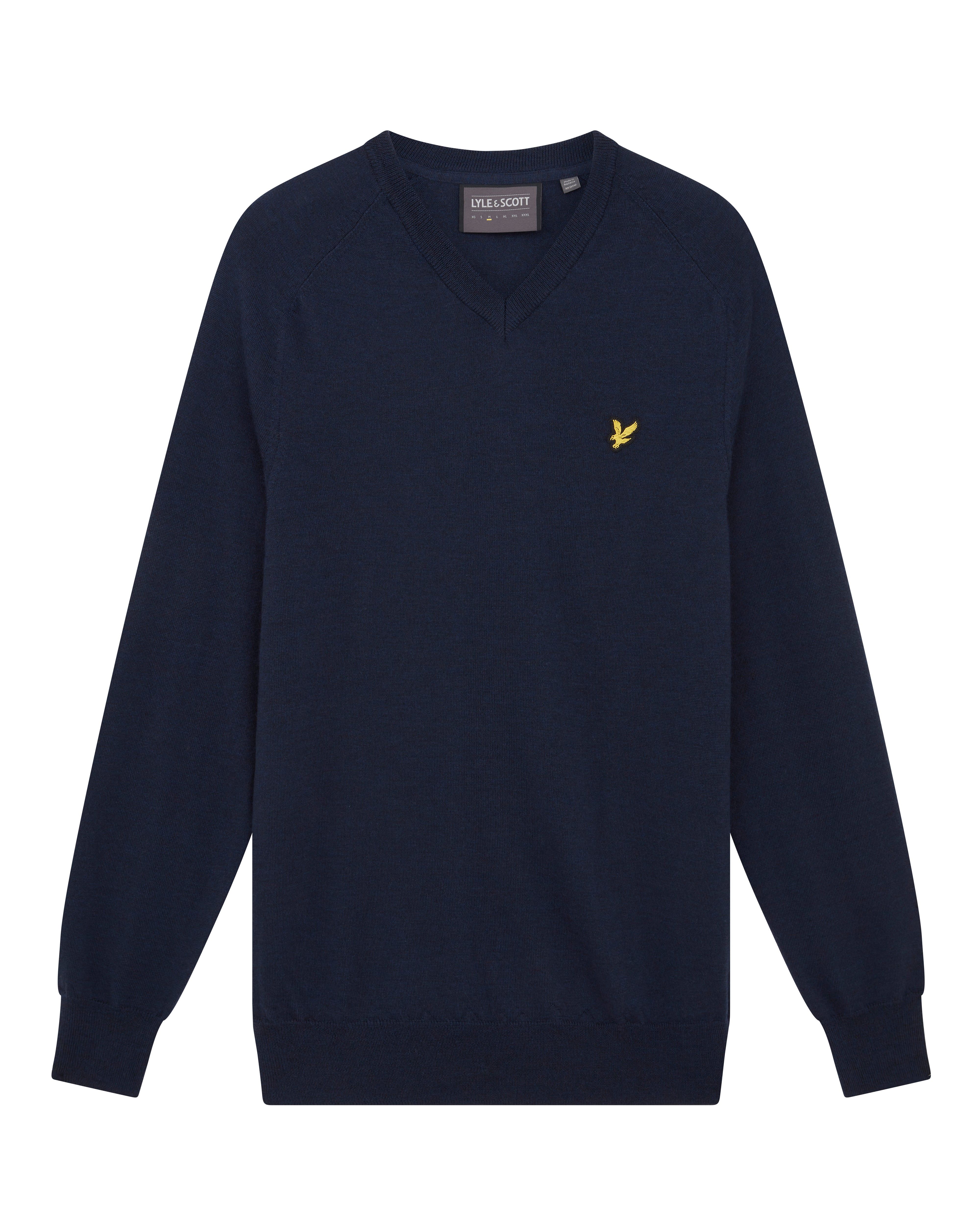 Merino V Neck Jumper sold by Lyle & Scott product image thumbnail 5
