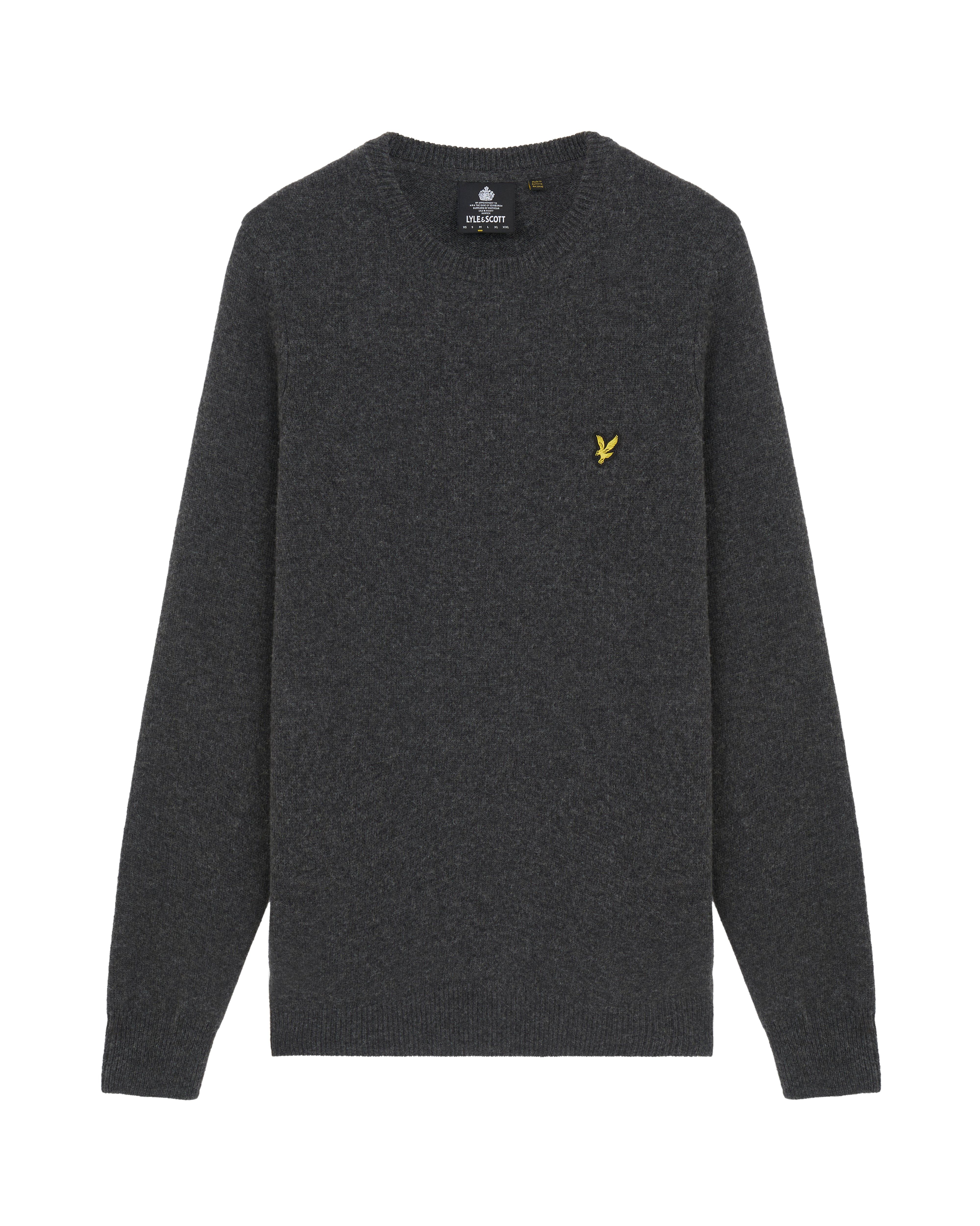 Crew Neck Lambswool Jumper sold by Lyle & Scott product image thumbnail 5