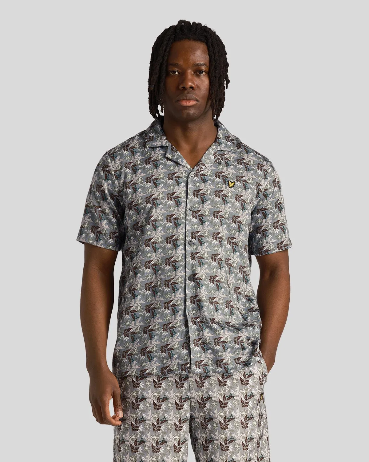 Floral Print Resort Shirt sold by Lyle & Scott