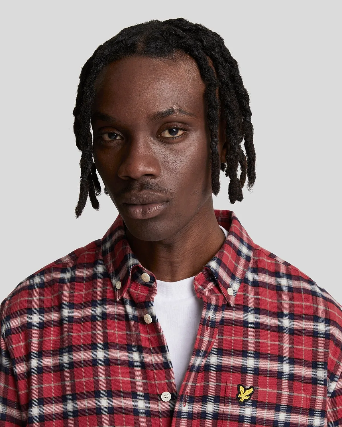 Check Flannel Shirt sold by Lyle & Scott product image thumbnail 4