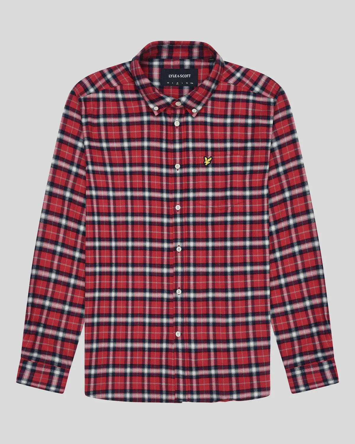 Check Flannel Shirt sold by Lyle & Scott product image thumbnail 5