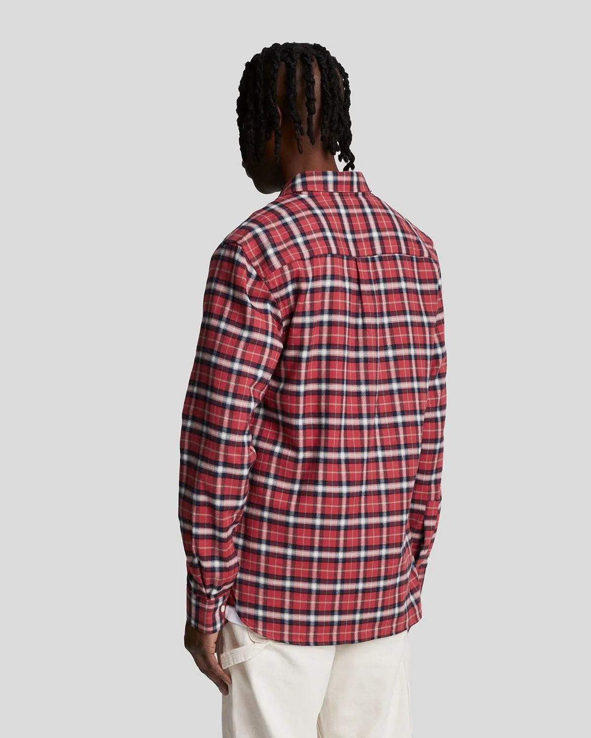 Check Flannel Shirt sold by Lyle & Scott product image thumbnail 3