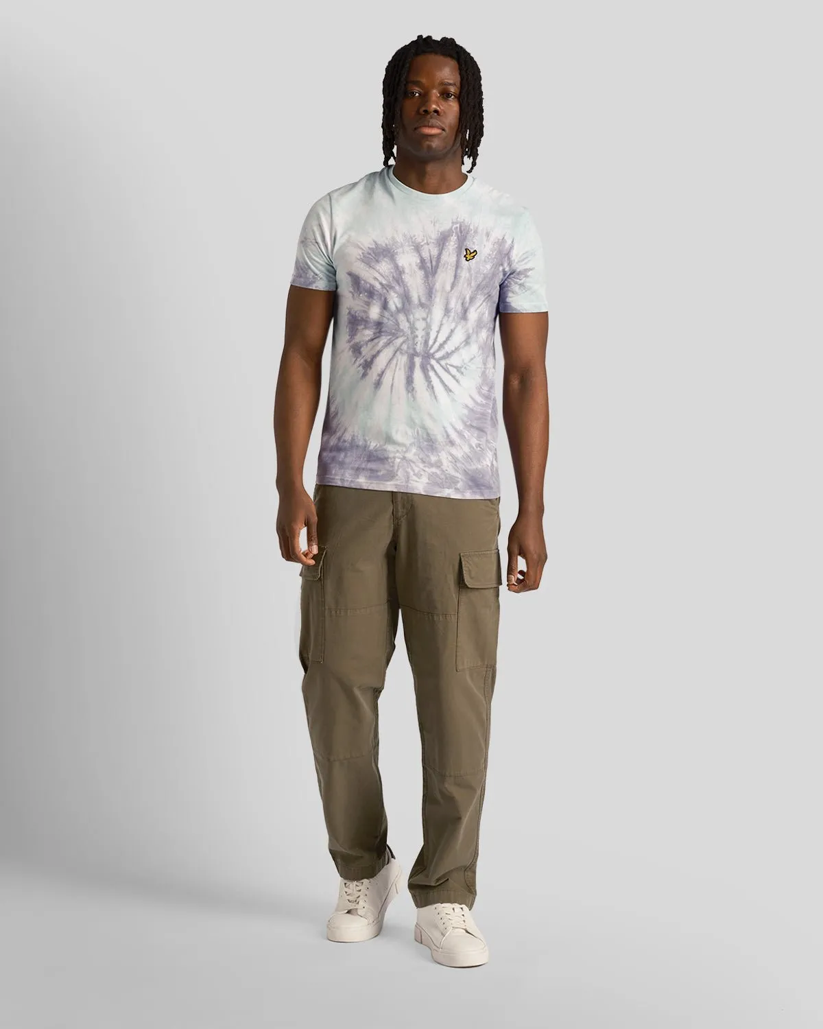 Tie Dye Crew Neck T-Shirt sold by Lyle & Scott product image thumbnail 2