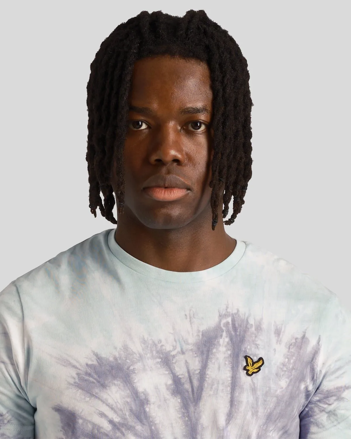 Tie Dye Crew Neck T-Shirt sold by Lyle & Scott product image thumbnail 4