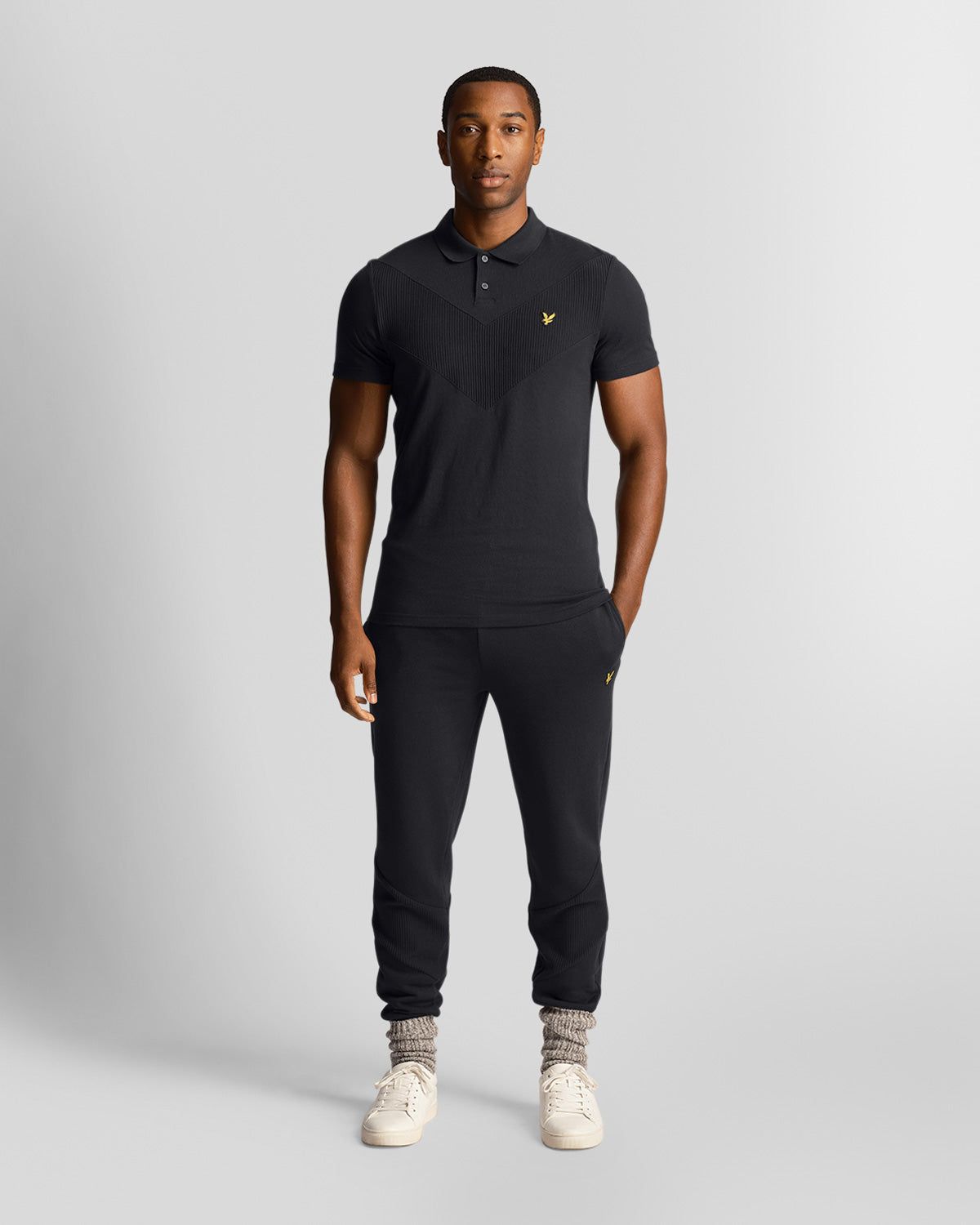Chevron Jogger sold by Lyle & Scott